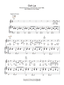 page one of Ooh La (Piano, Vocal & Guitar Chords)