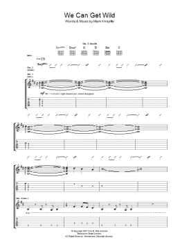 page one of We Can Get Wild (Guitar Tab)