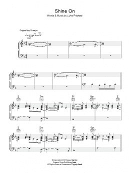 page one of Shine On (Piano, Vocal & Guitar Chords)