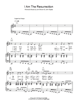 page one of I Am The Resurrection (Piano, Vocal & Guitar Chords)