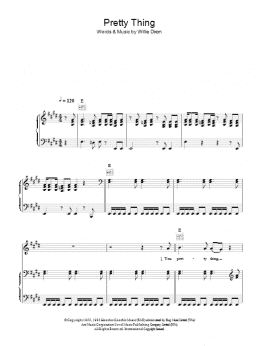 page one of Pretty Thing (Piano, Vocal & Guitar Chords)