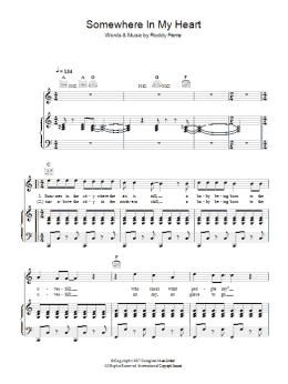 page one of Somewhere In My Heart (Piano, Vocal & Guitar Chords)