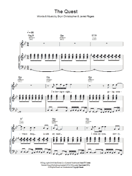 page one of The Quest (Piano, Vocal & Guitar Chords)