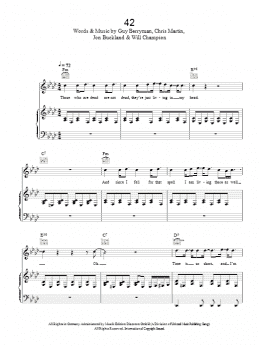 page one of 42 (Piano, Vocal & Guitar Chords)