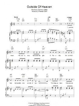 page one of Outside Of Heaven (Piano, Vocal & Guitar Chords)