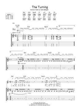 page one of The Turning (Guitar Tab)