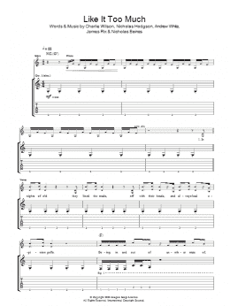 page one of Like It Too Much (Guitar Tab)