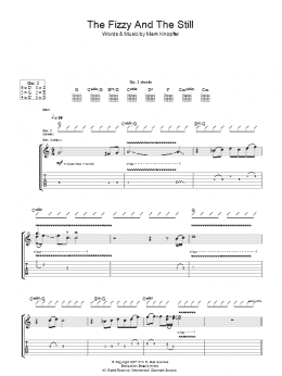 page one of The Fizzy And The Still (Guitar Tab)