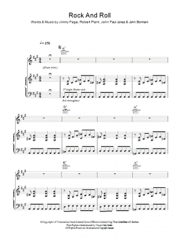 page one of Rock And Roll (Piano, Vocal & Guitar Chords)