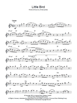 page one of Little Bird (Lead Sheet / Fake Book)