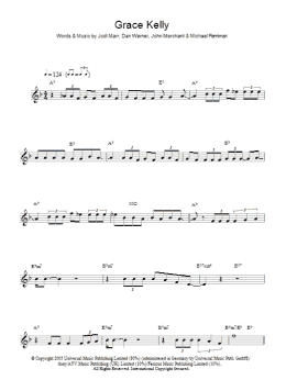 page one of Grace Kelly (Alto Sax Solo)