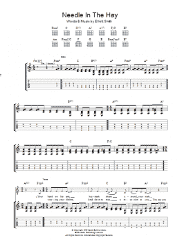 page one of Needle In The Hay (Guitar Tab)