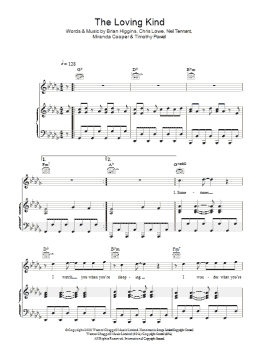 page one of The Loving Kind (Piano, Vocal & Guitar Chords)