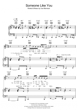 page one of Someone Like You (Piano, Vocal & Guitar Chords)