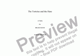page one of The Tortoise and the Hare