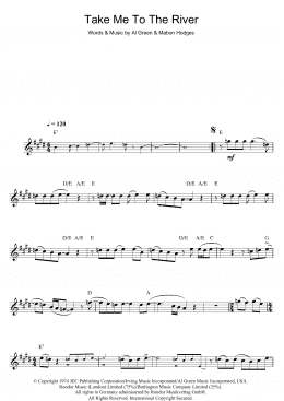 page one of Take Me To The River (Flute Solo)