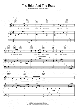 page one of The Briar And The Rose (Piano, Vocal & Guitar Chords)