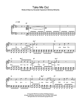 page one of Take Me Out (Easy Piano)