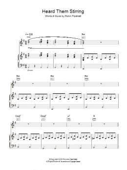page one of Heard Them Stirring (Piano, Vocal & Guitar Chords)