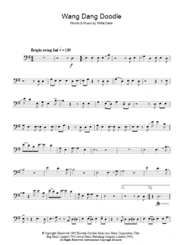 page one of Wang Dang Doodle (Piano, Vocal & Guitar Chords)