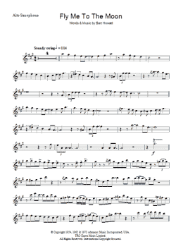 page one of Fly Me To The Moon (In Other Words) (Lead Sheet / Fake Book)
