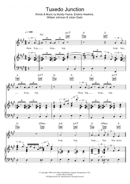 page one of Tuxedo Junction (Piano, Vocal & Guitar Chords)