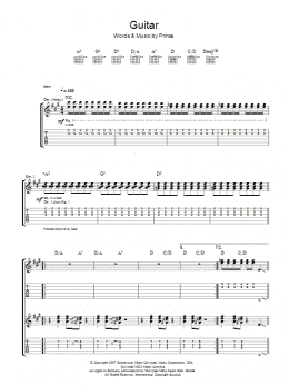 page one of Guitar (Guitar Tab)
