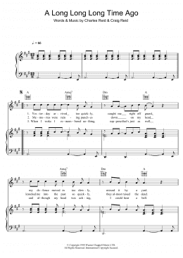 page one of A Long Long Long Time Ago (Piano, Vocal & Guitar Chords)