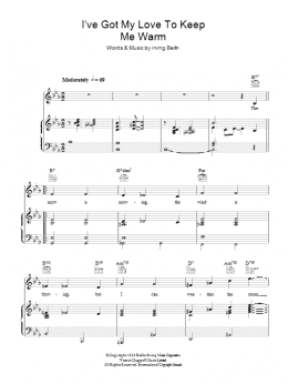 page one of I've Got My Love To Keep Me Warm (Piano, Vocal & Guitar Chords)