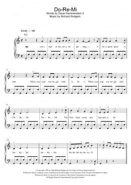 page one of Do-Re-Mi (from The Sound Of Music) (Beginner Piano (Abridged))