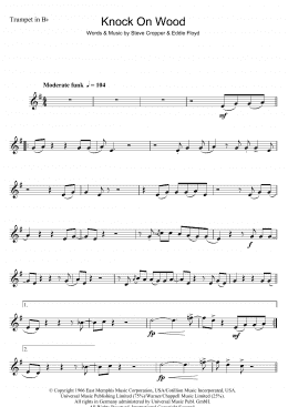 page one of Knock On Wood (Trumpet Solo)
