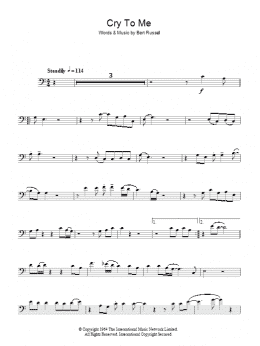 page one of Cry To Me (Piano, Vocal & Guitar Chords)