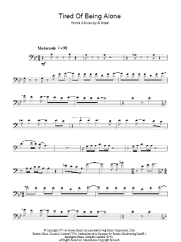 page one of Tired Of Being Alone (Piano, Vocal & Guitar Chords)