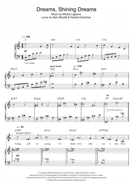 page one of Dreams, Shining Dreams (from Marguerite) (Piano, Vocal & Guitar Chords)