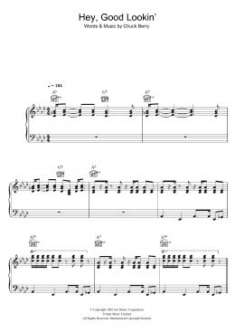 page one of Hey, Good Lookin' (Piano, Vocal & Guitar Chords)