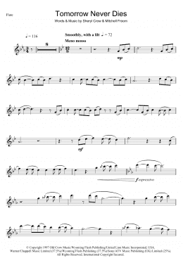 page one of Tomorrow Never Dies (Flute Solo)