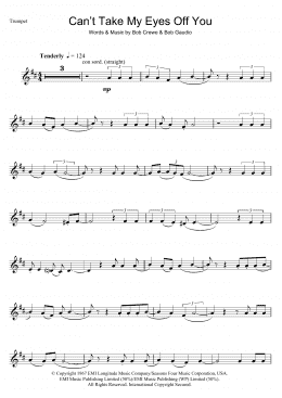 page one of Can't Take My Eyes Off Of You (Trumpet Solo)