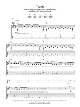 page one of Trunk (Guitar Tab)