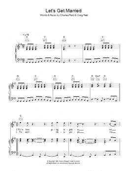 page one of Let's Get Married (Piano, Vocal & Guitar Chords)