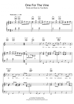 page one of One For The Vine (Piano, Vocal & Guitar Chords)