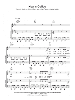 page one of Hearts Collide (Piano, Vocal & Guitar Chords)