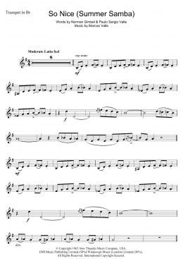 page one of So Nice (Summer Samba) (Trumpet Solo)