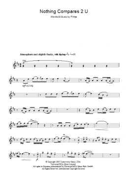 page one of Nothing Compares 2 U (Lead Sheet / Fake Book)