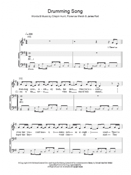 page one of Drumming Song (Piano, Vocal & Guitar Chords)