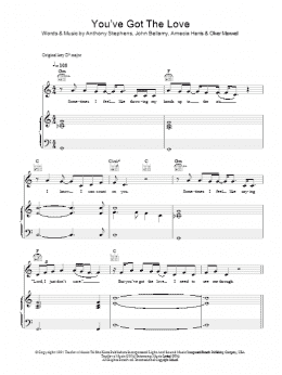 page one of You Got The Love (Piano, Vocal & Guitar Chords)
