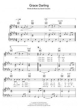page one of Grace Darling (Piano, Vocal & Guitar Chords)