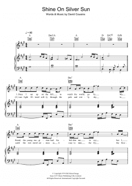 page one of Shine On Silver Sun (Piano, Vocal & Guitar Chords)