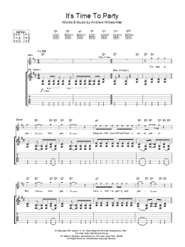 page one of It's Time To Party (Guitar Tab)