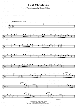 page one of Last Christmas (Flute Solo)