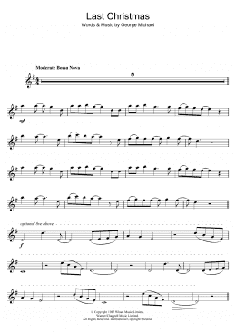 page one of Last Christmas (Tenor Sax Solo)